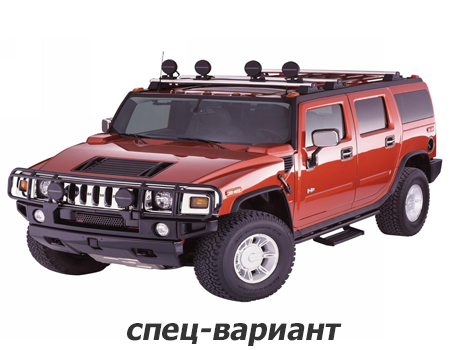 EVA автоковрики для Hummer H2 (2002-2013) Нестандарт — h2-spec